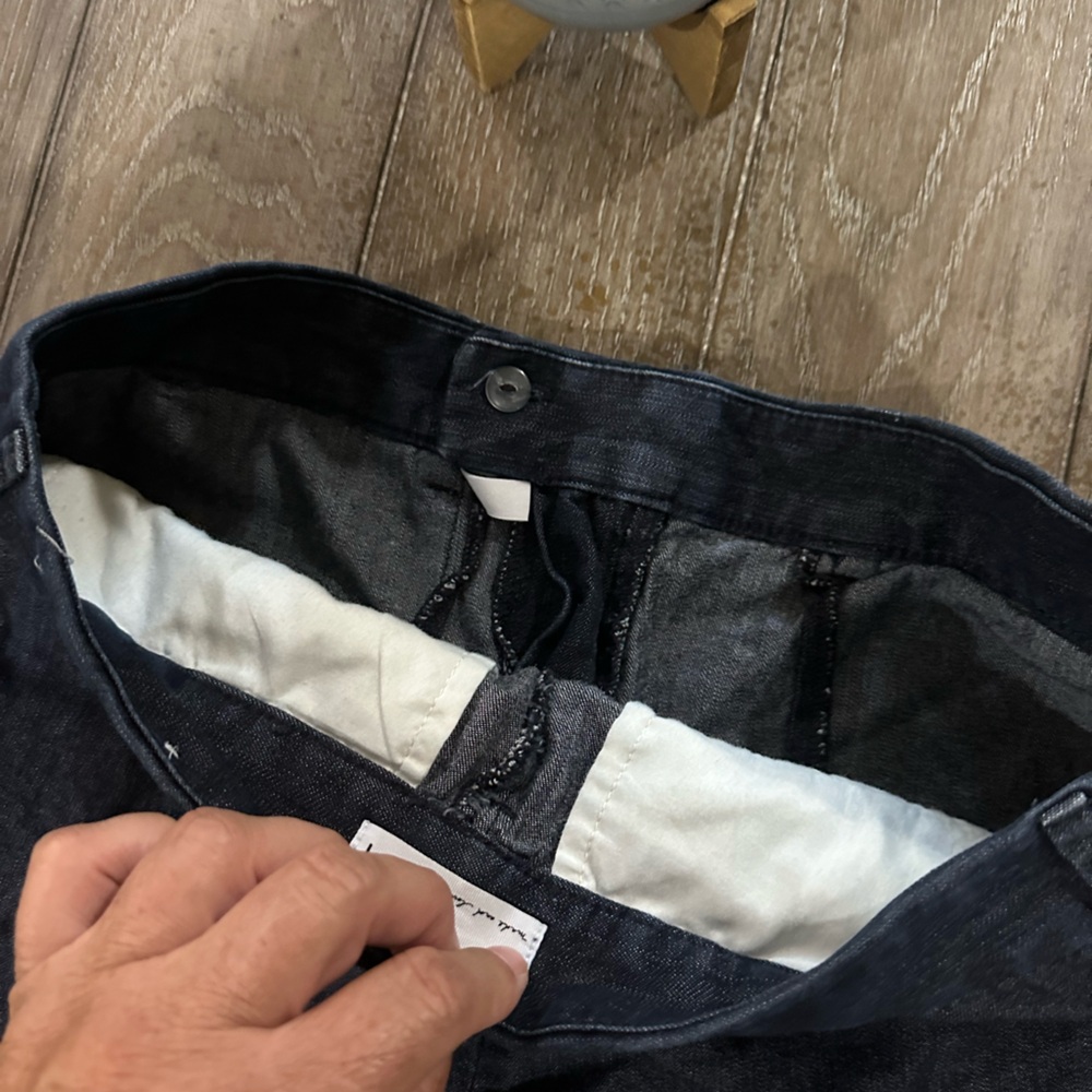 LOFT Indigo Denim Shorts - Picture 6 of 8